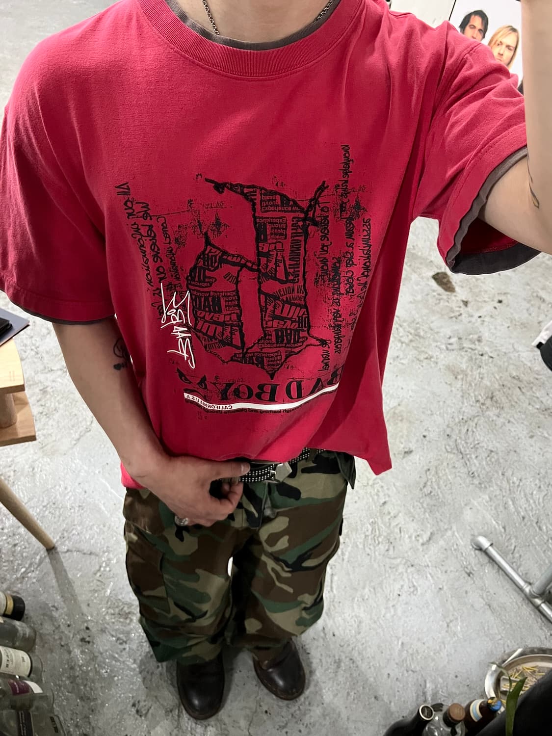 Bad Boy layered tee 상품이미지3