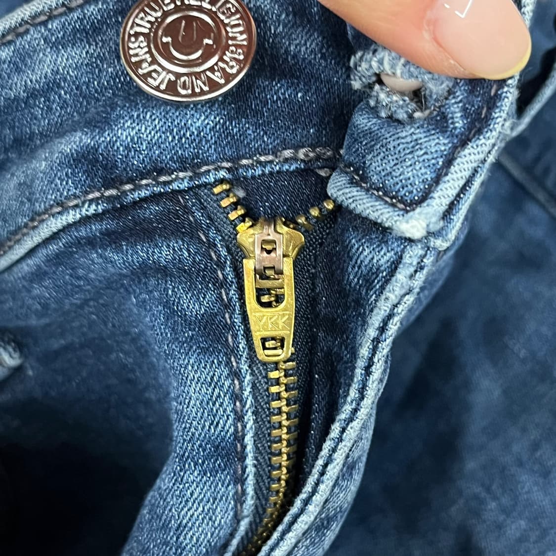 [정품/32] 트루릴리젼 블루 데님 청바지 b19 상품이미지8