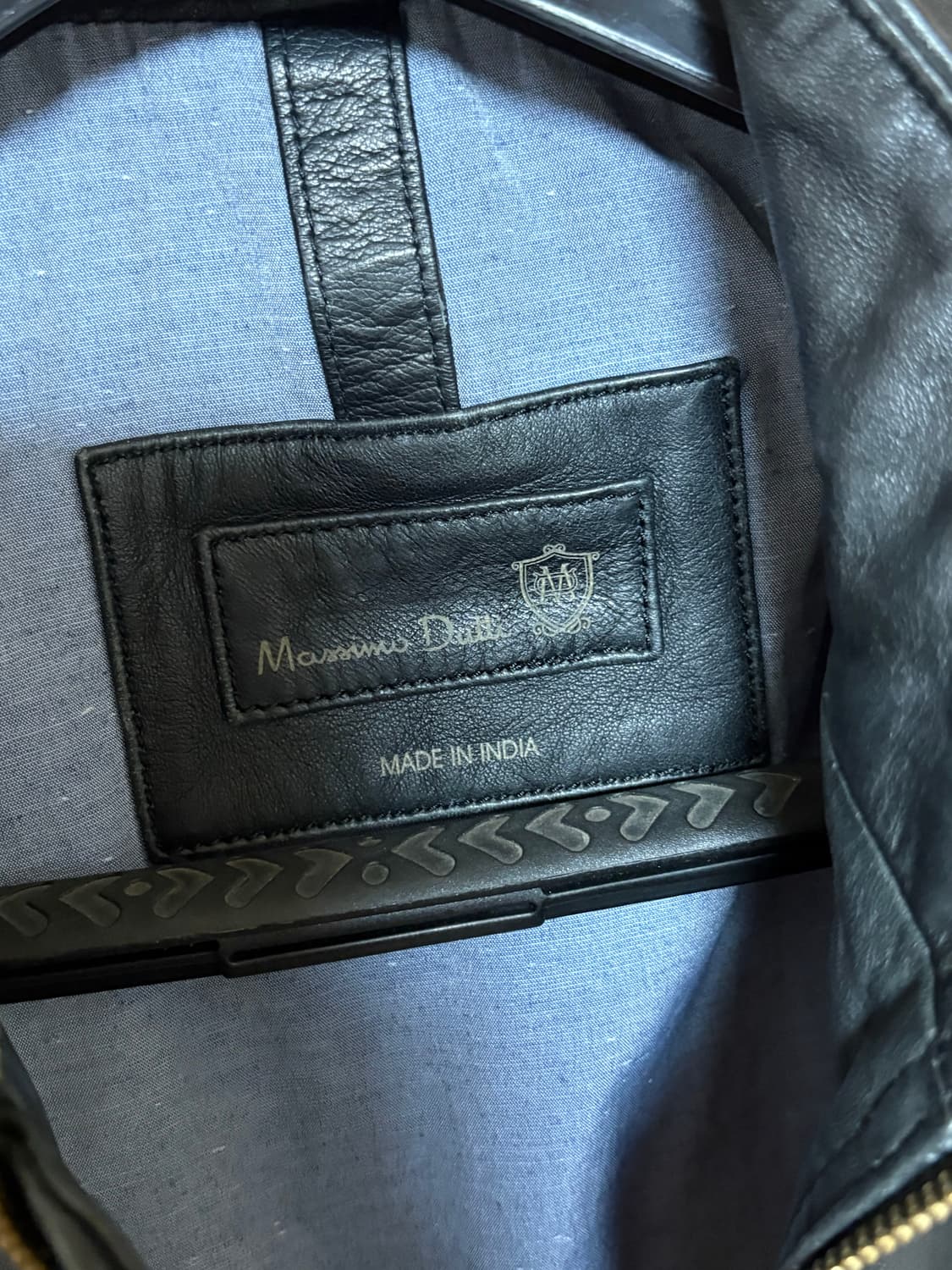 마시모두띠 양가죽자켓 블랙 m 상품이미지3