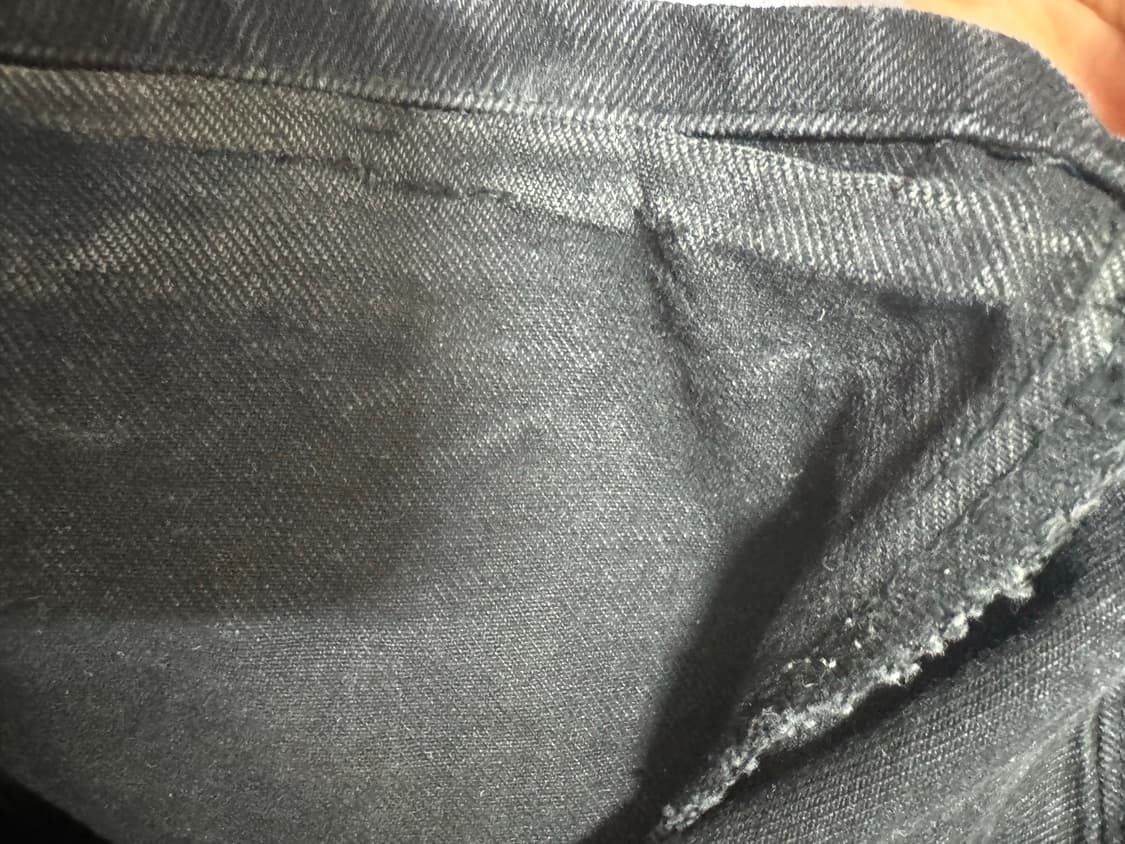 선데이 오프클럽 플레어 왁스 데님팬츠 상품이미지3