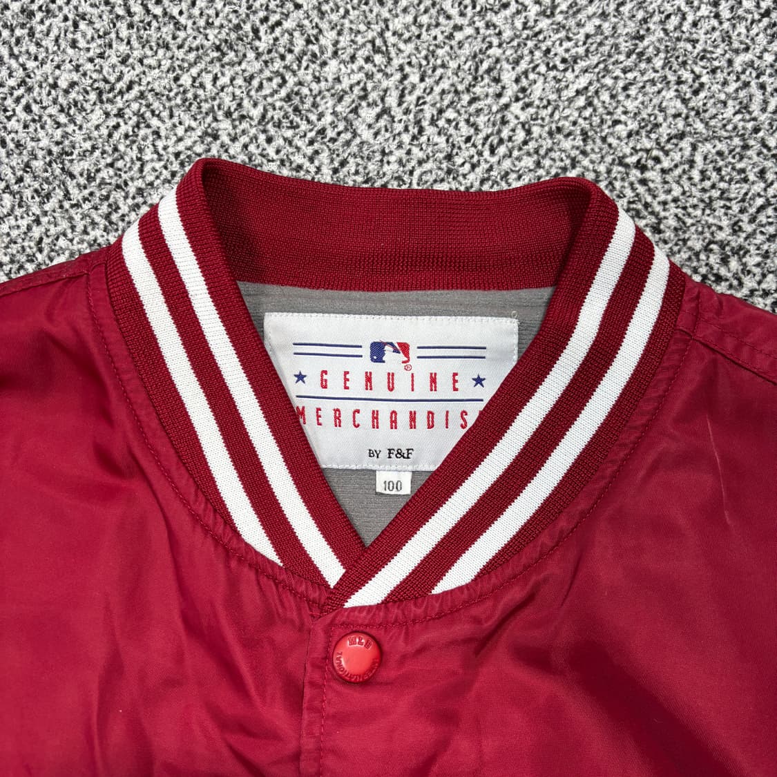 제뉴인 MLB 필라델피아 필리스 바시티 자켓 (100) 상품이미지5