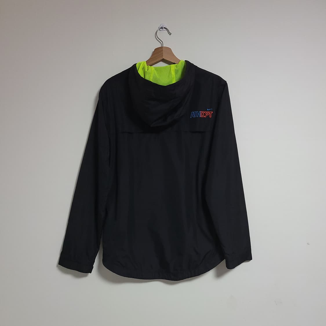 (S) NIKE 나이키 블랙 바람막이 후드집업 상품이미지4