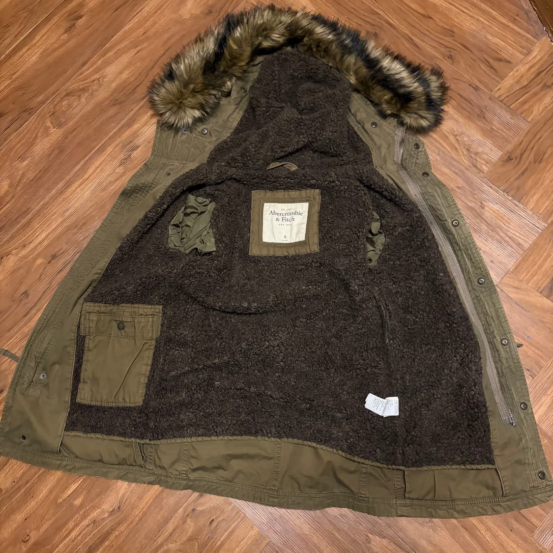 ABERCROMBIE FUR MILITARY  JACKET 상품이미지10