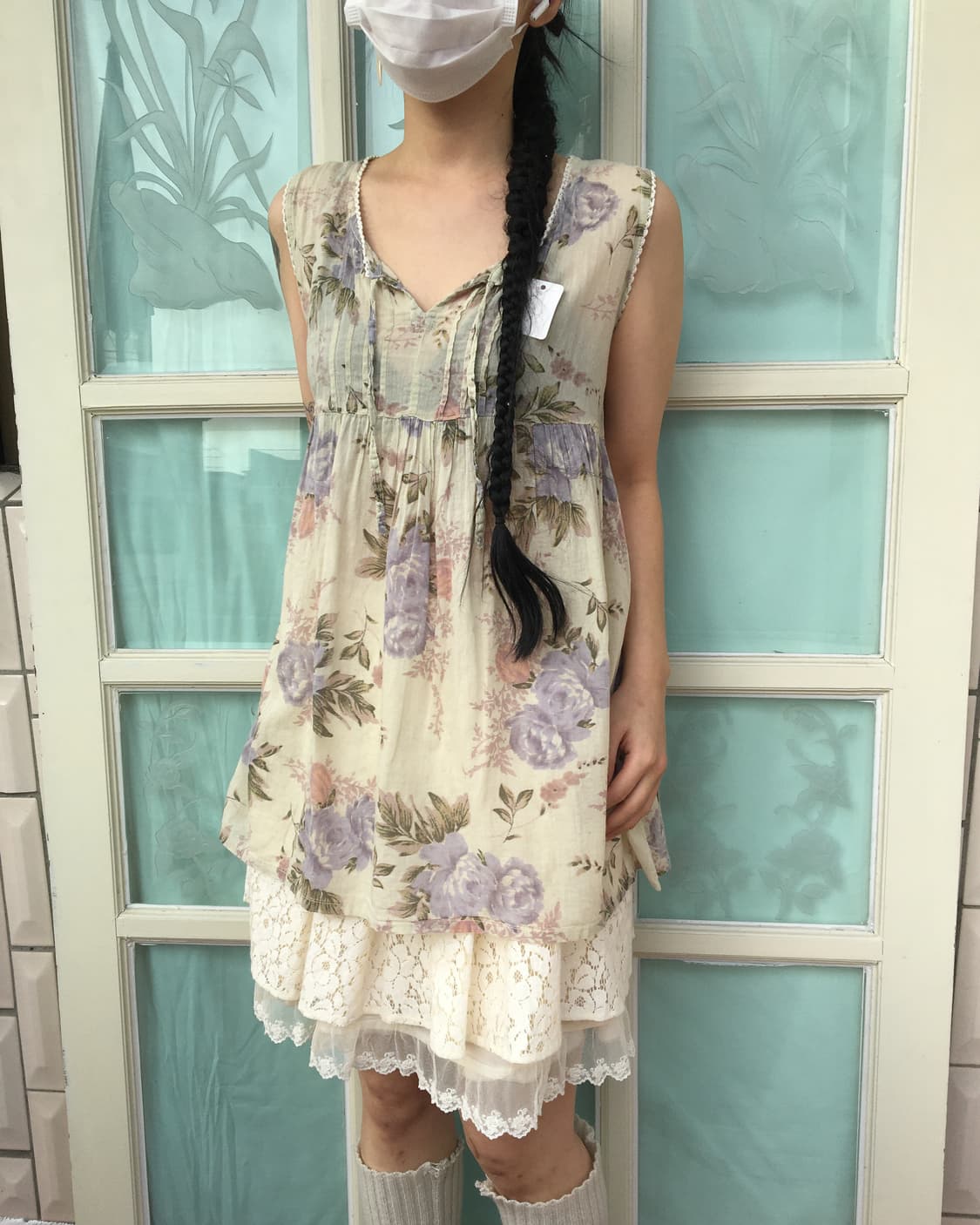 Flower pattern sleeveless 상품이미지6