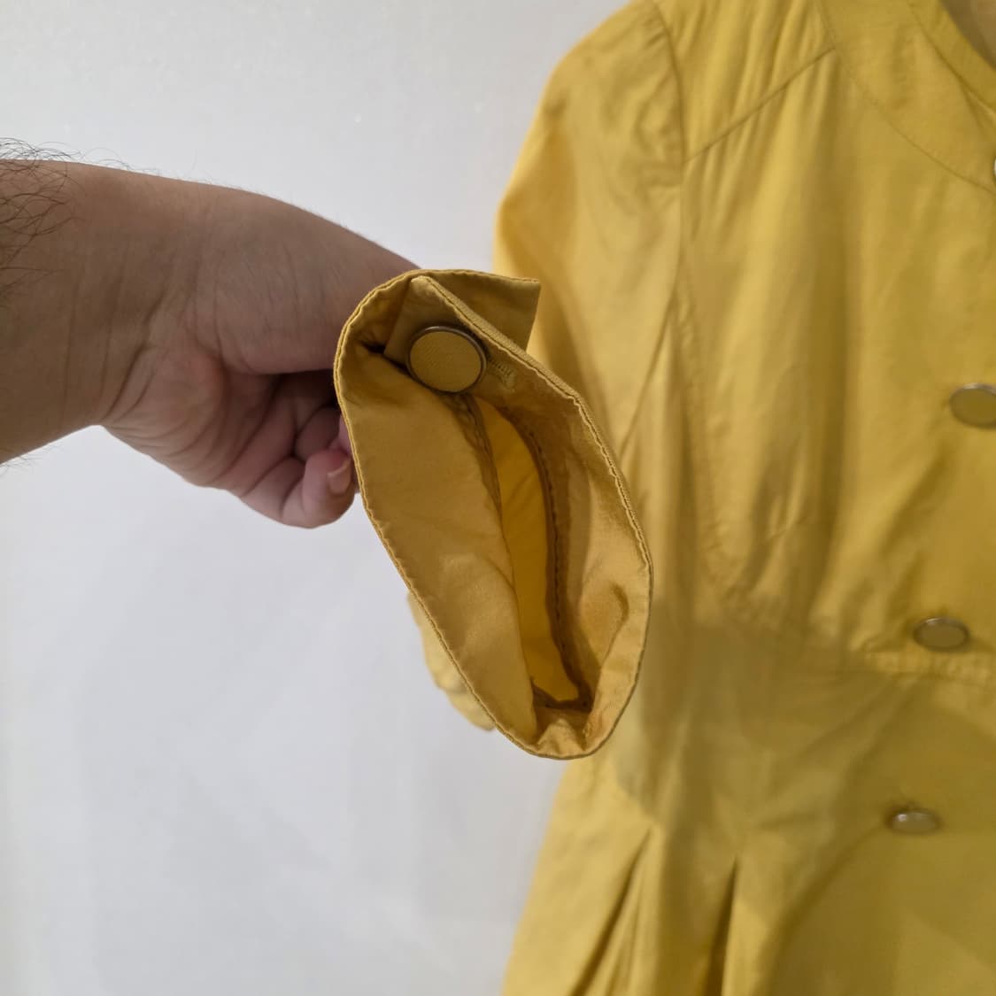 CC club 옐로우 트렌치 코트 91 상품이미지6