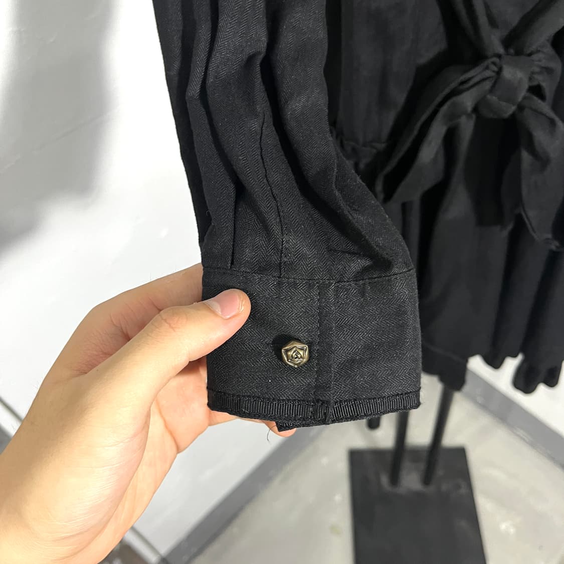 엑시즈팜 레이스디테일 티어드 원피스 상품이미지7