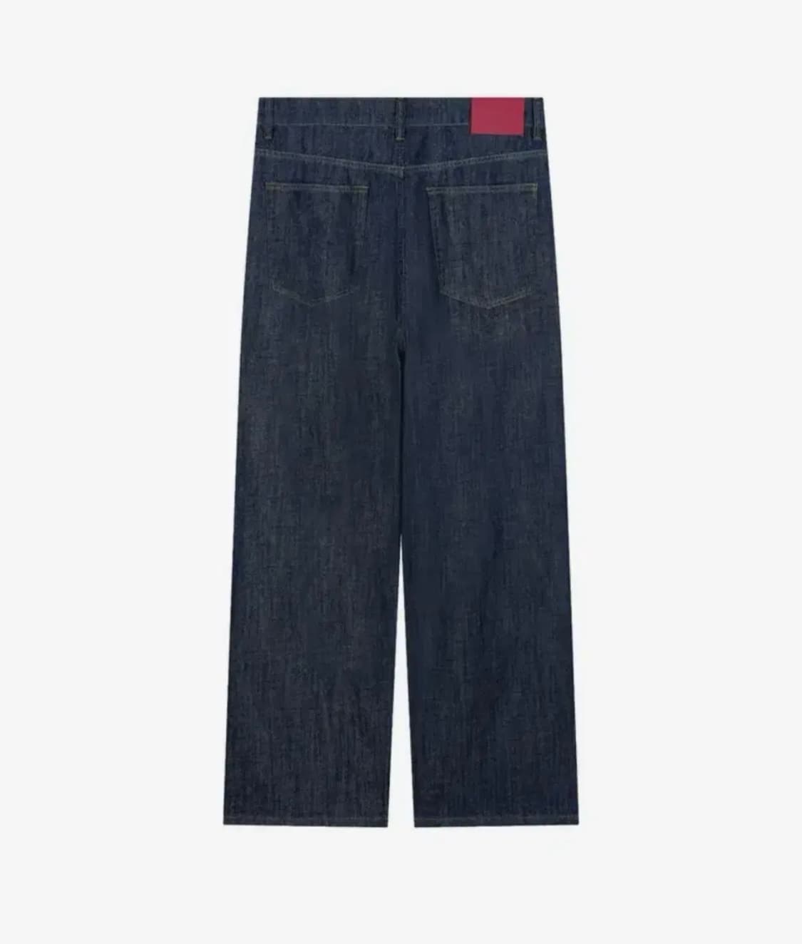 [새상품] 포트너스 라이트 투 턱 와이드 진 (로우 인디고)Ssize 상품이미지3