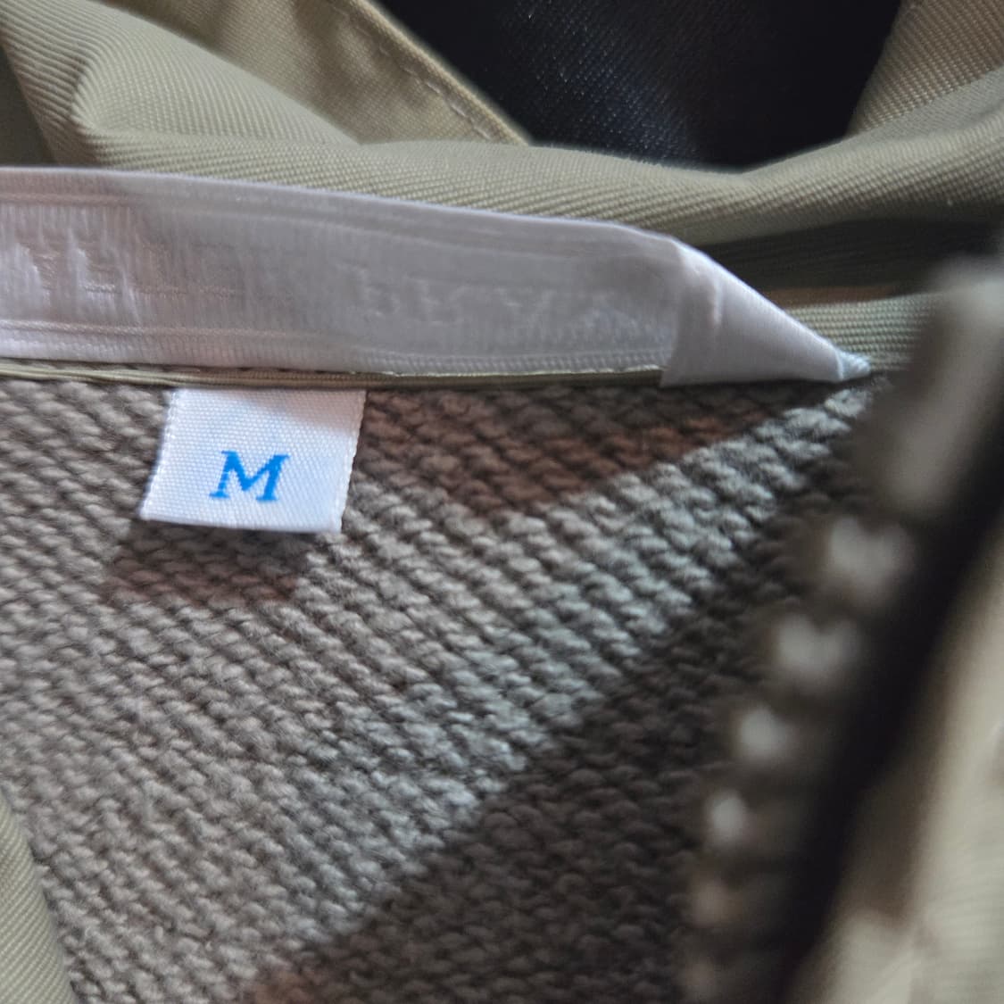 애프터프레이 후드집업L 라이트카키 상품이미지4