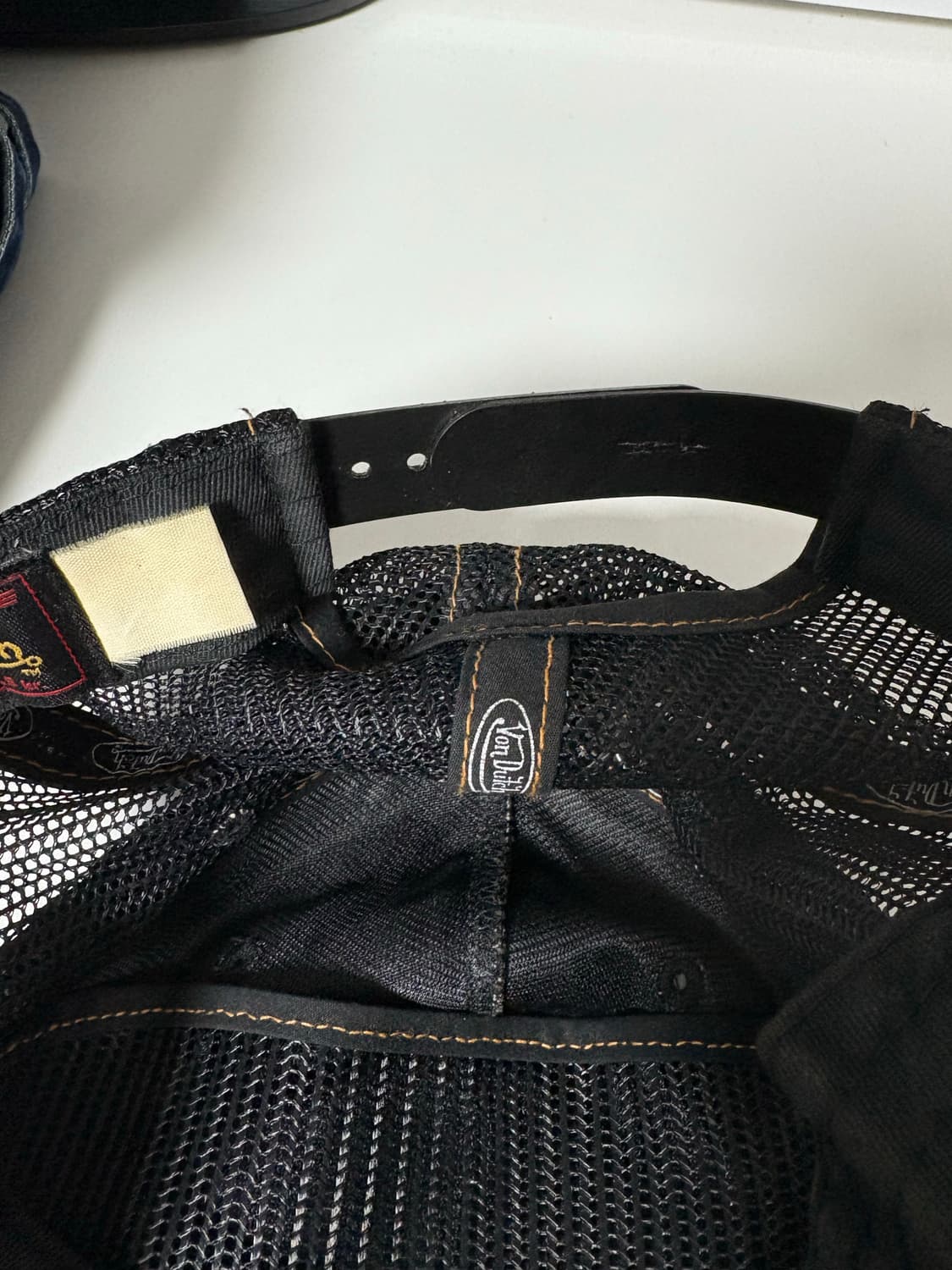 Von Dutch 본더치 메쉬캡 블랙 상품이미지3