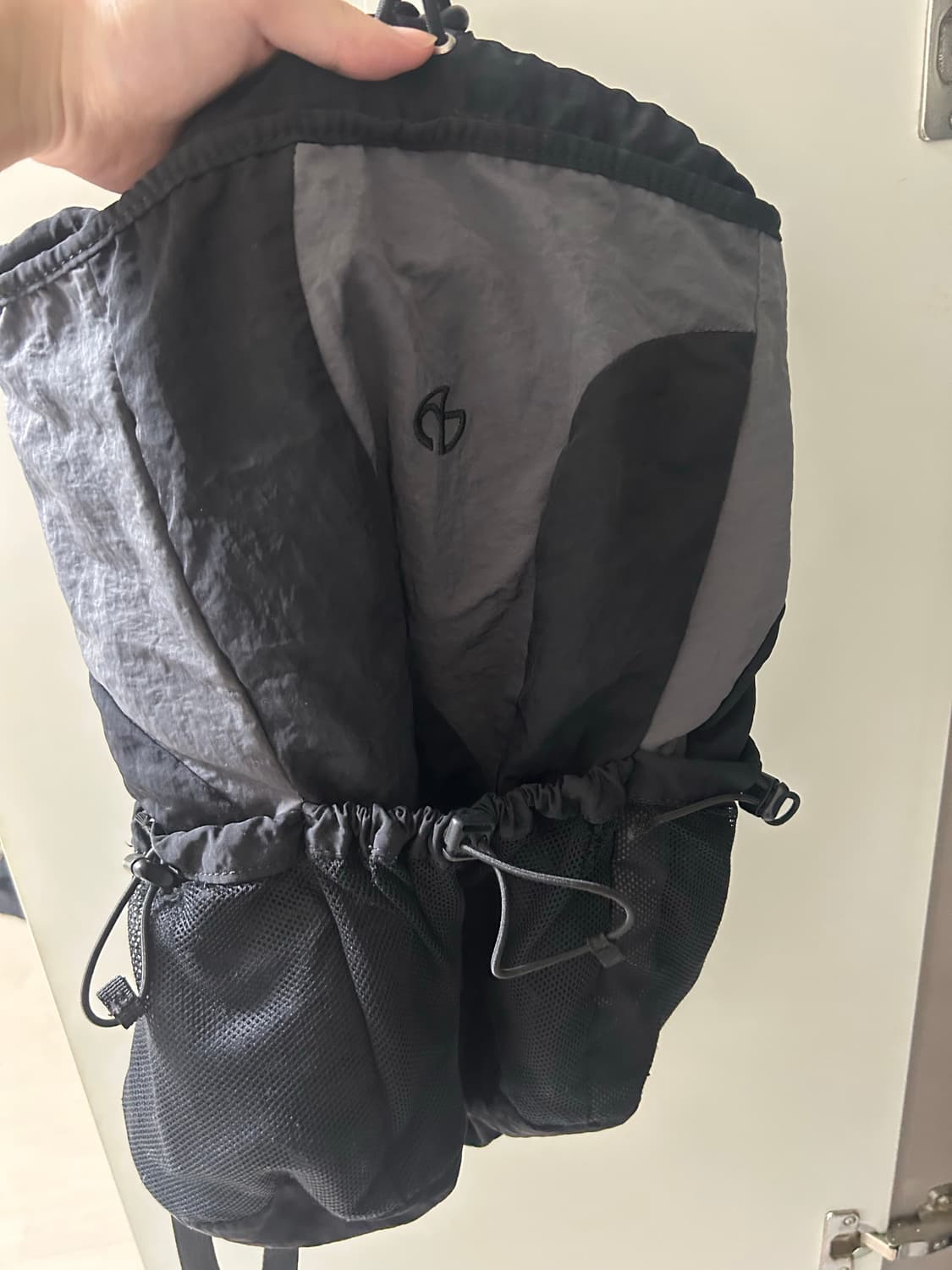 노매뉴얼 가방 C.B STRING BAG - CHARCOAL 상품이미지2