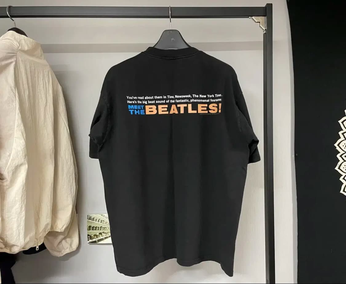 비틀즈 90s 밴드티 상품이미지3