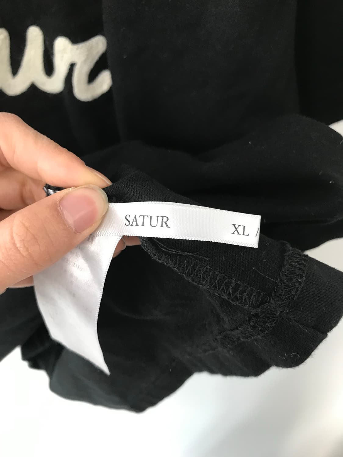 세터 본 보야지 블랙 반팔 티셔츠 상품이미지5