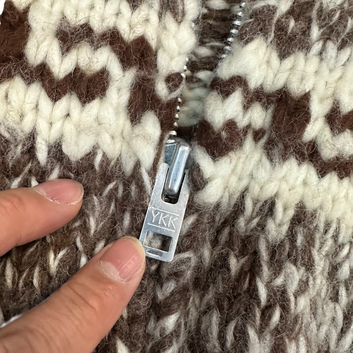 코위찬 니트 집업 상품이미지4