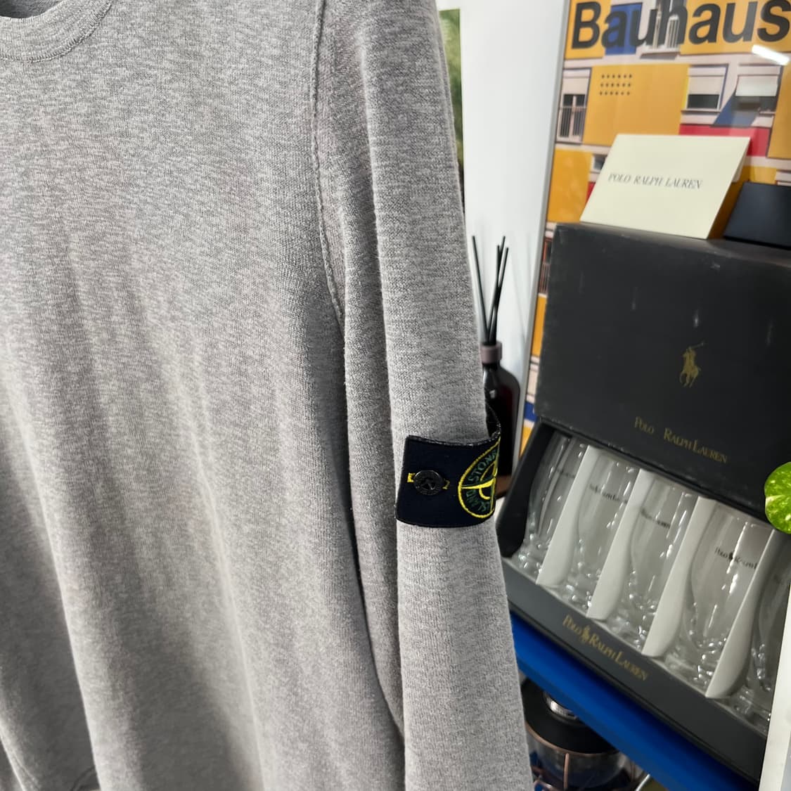 스톤아일랜드 코튼 크루넥 니트 L 상품이미지4