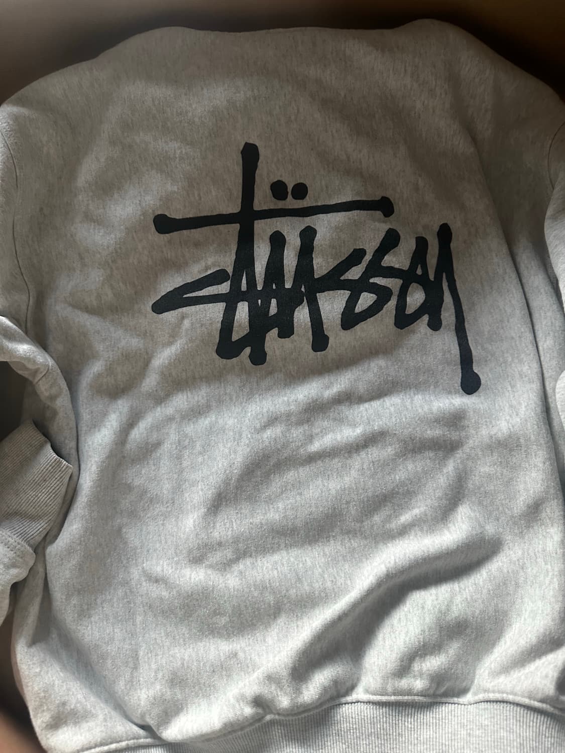 Stussy hoodie ash heather 상품이미지1