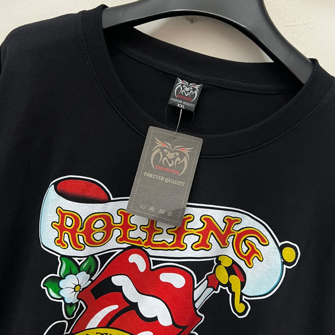 Rock Volution 락볼루션 데드스탁 롤링스톤즈 밴드 반팔티 2XL 상품이미지3