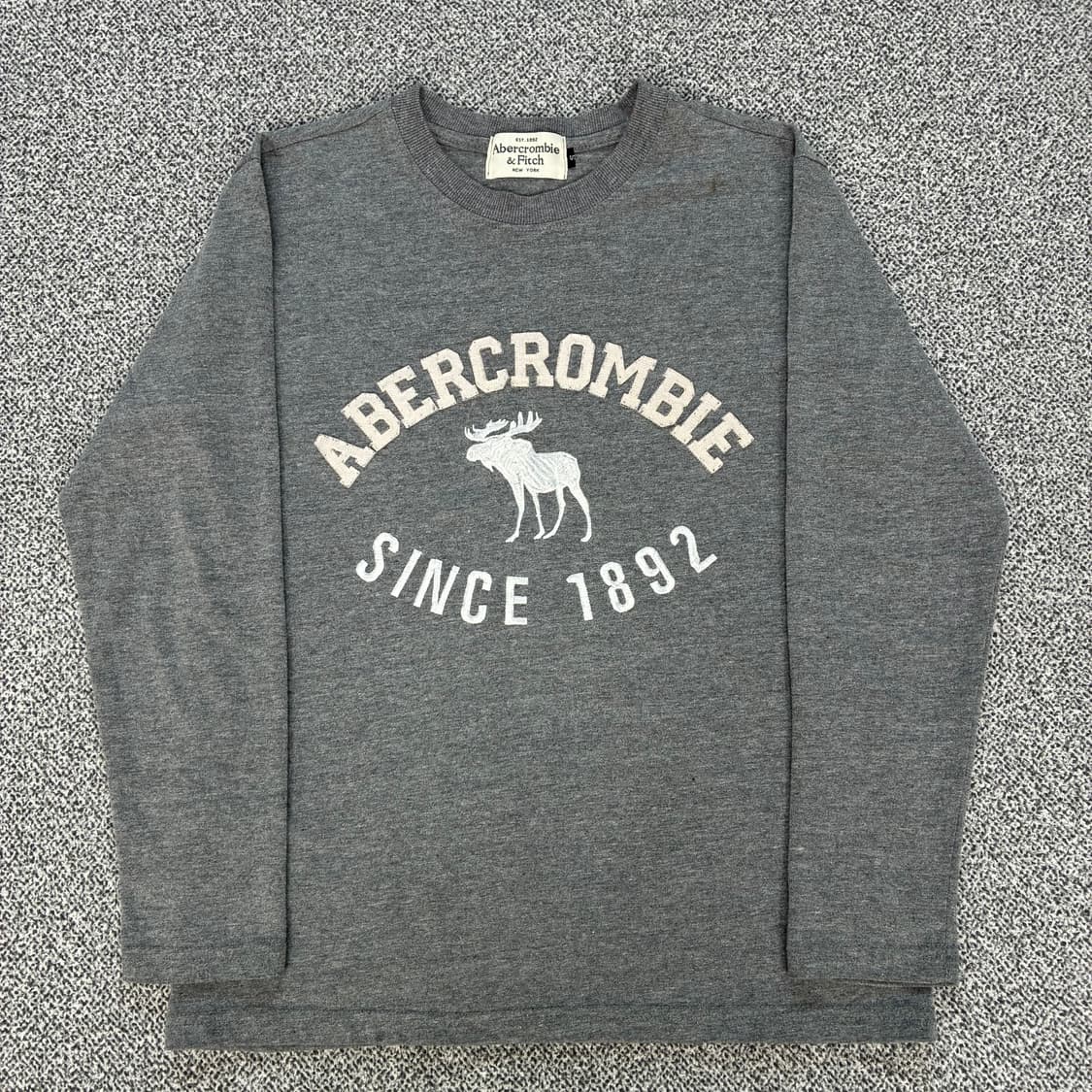 <아베크롬비 패치 자수 롱슬리브> No.1567 상품이미지3