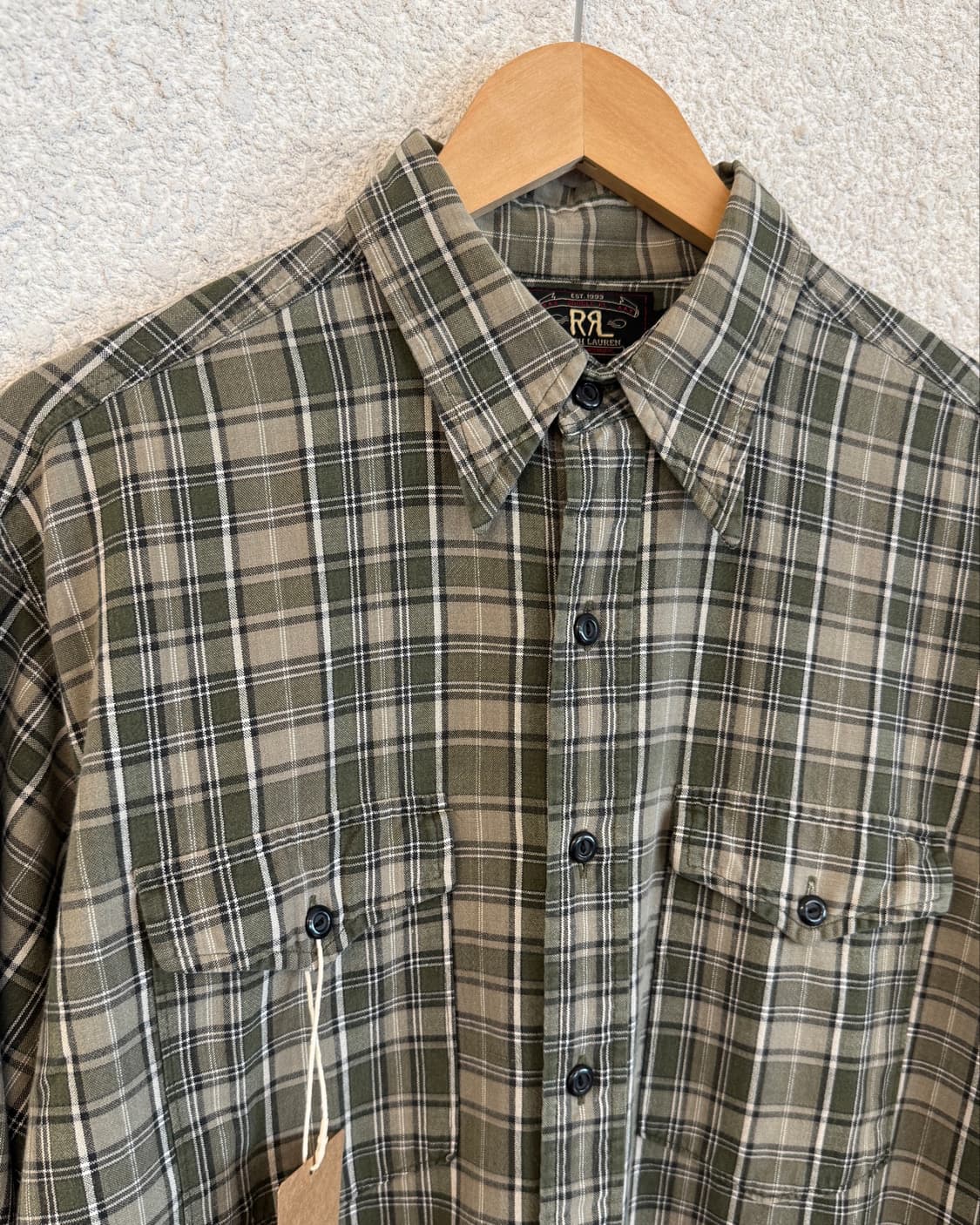 90s RRL 체크 셔츠 상품이미지3
