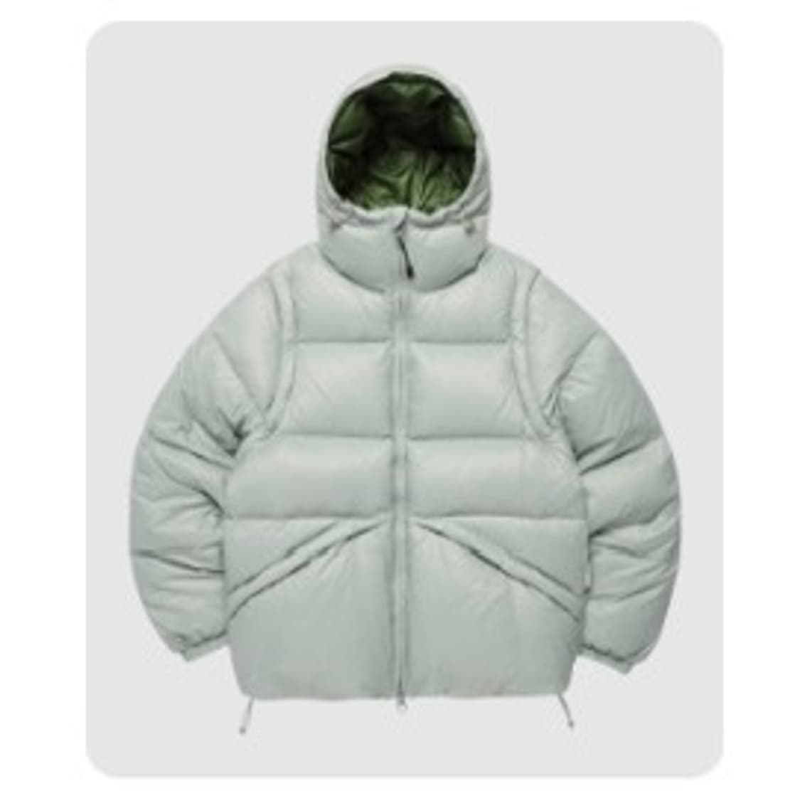 더바이닐하우스 리버시블 패딩 상품이미지1