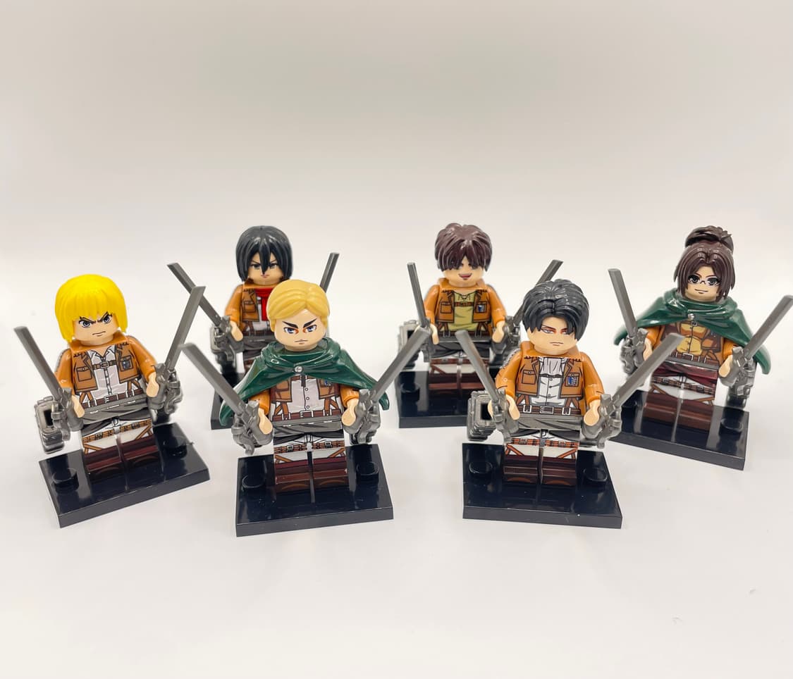 진격의 거인 피규어 6종 상품이미지1