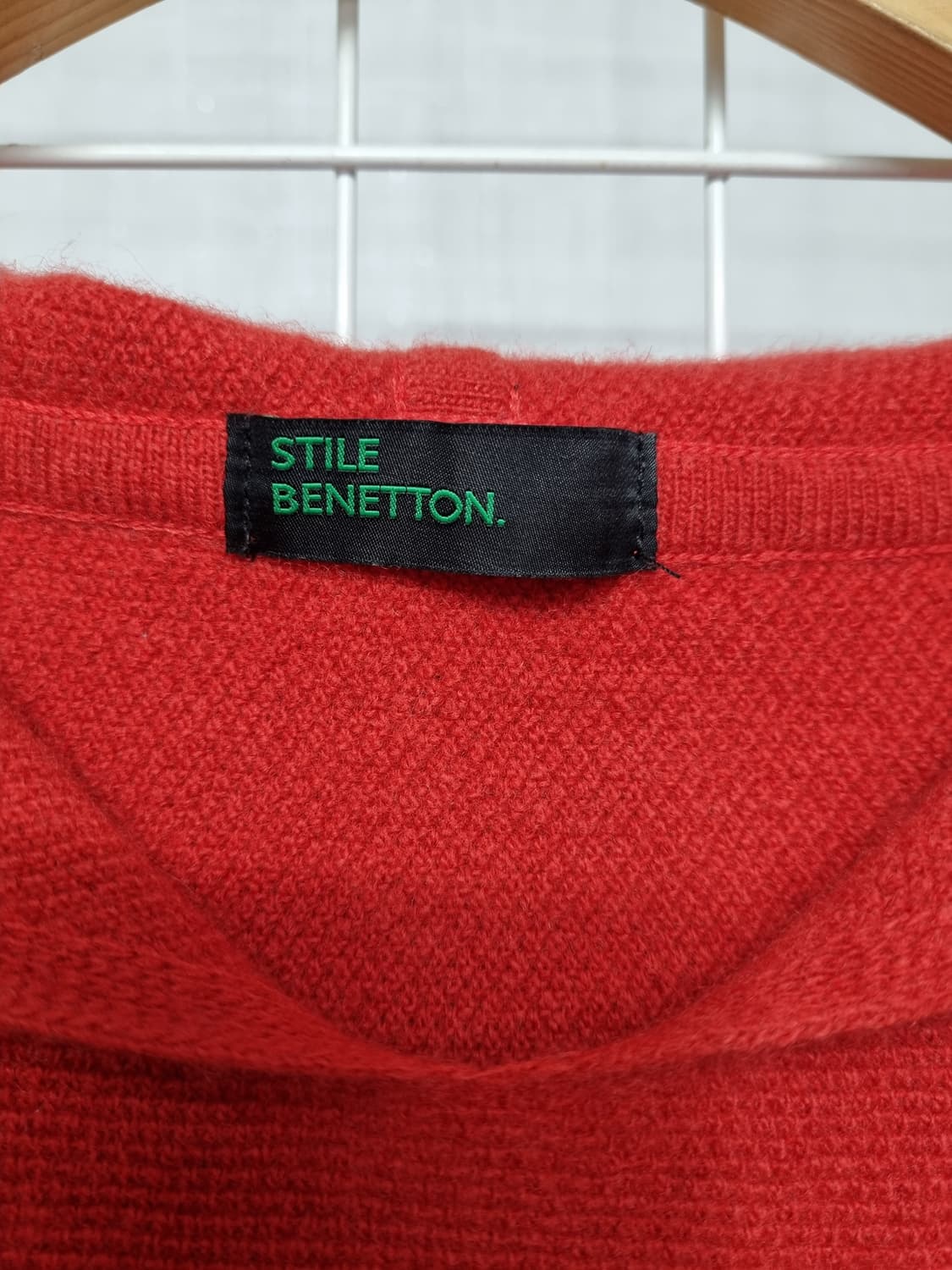 (택포) 베네통 후드 니트원피스 상품이미지5