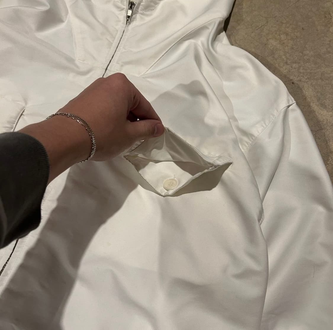 1996 helmut lang smock jacket white 상품이미지3