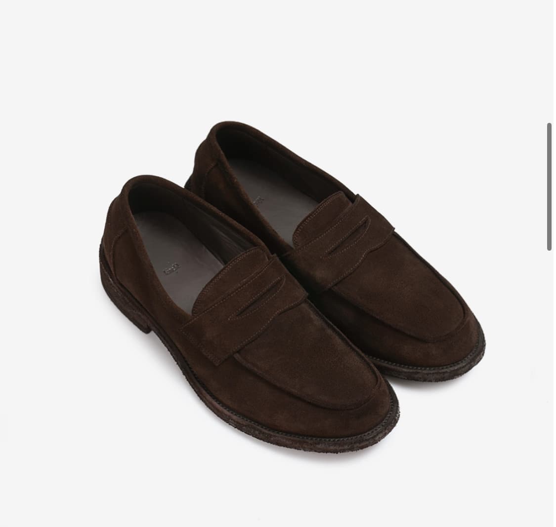 킨치 810a 브라운 스웨이드 로퍼 상품이미지1