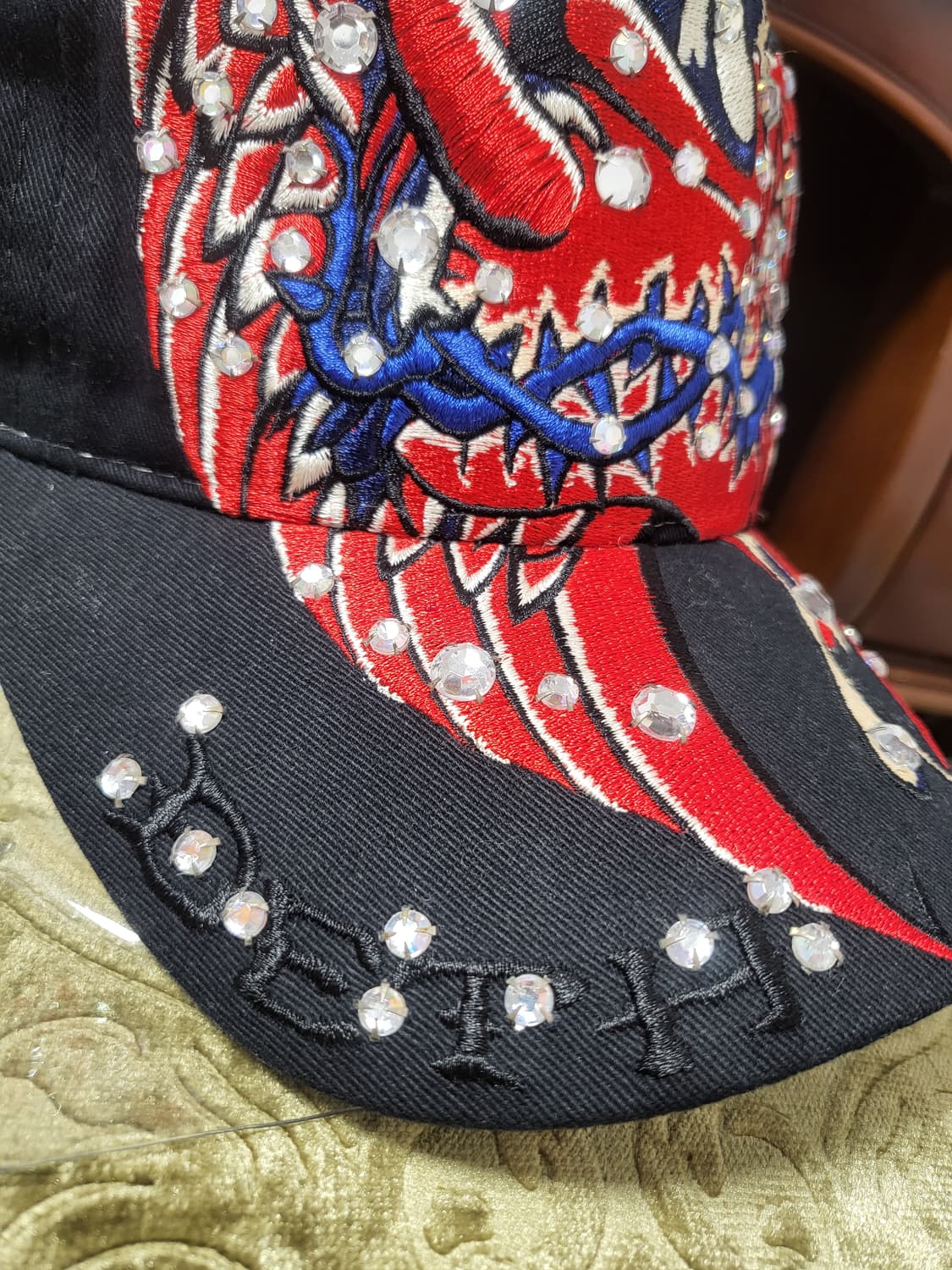 에드하디 Rhinestone Tiger Snapback 상품이미지6