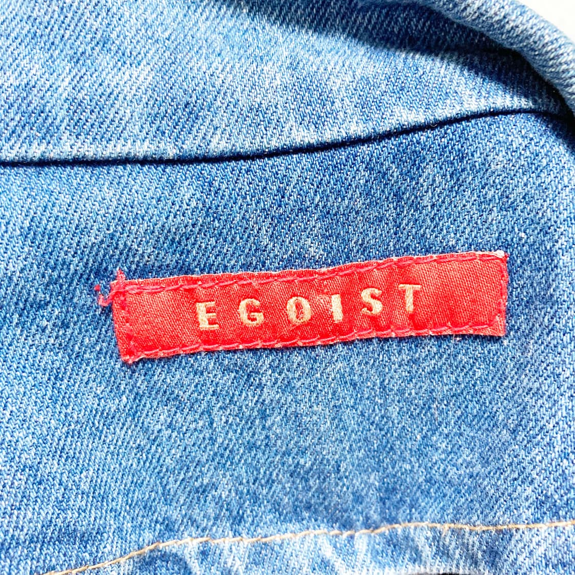 에고이스트 데님코트 벨트포함 상태최상 FREE  상품이미지4