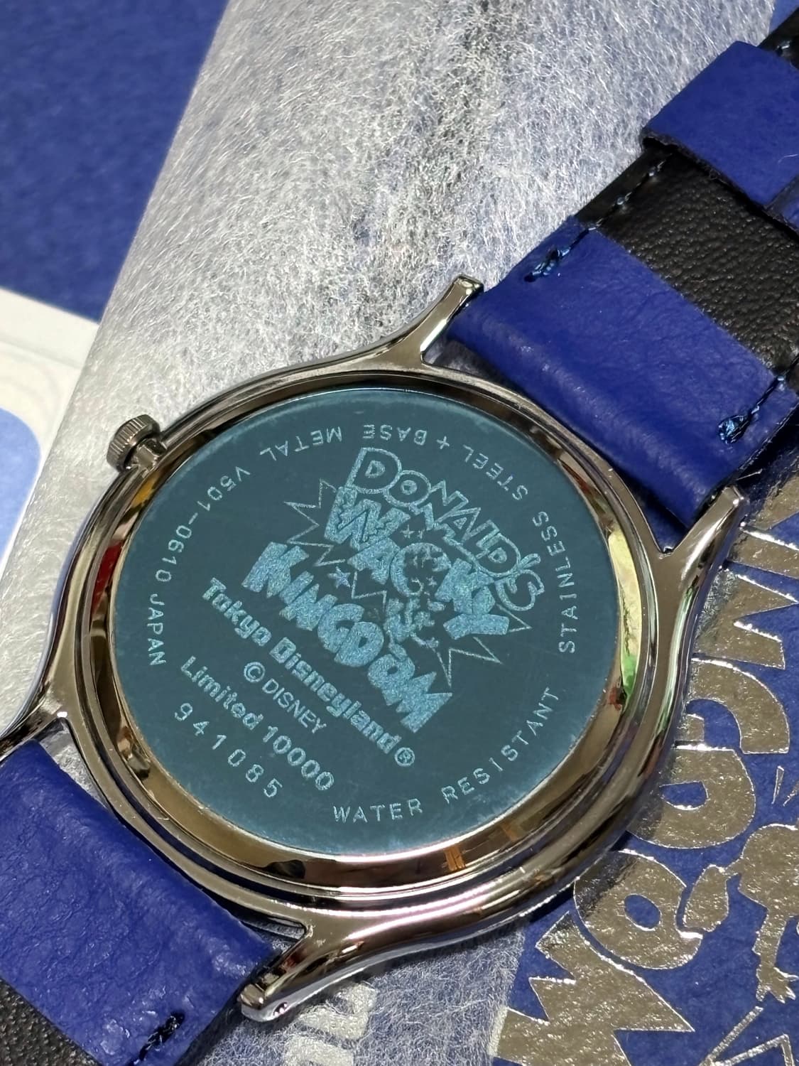 도쿄 디즈니랜드 99년 도널드 와키 킹덤 한정손목시계 상품이미지5
