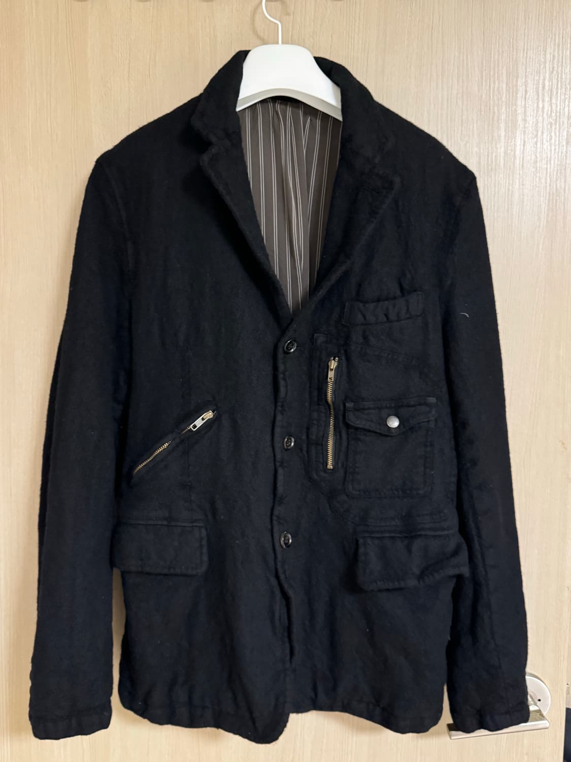 Comme des garcons homme 축융 블레이저 L 상품이미지1