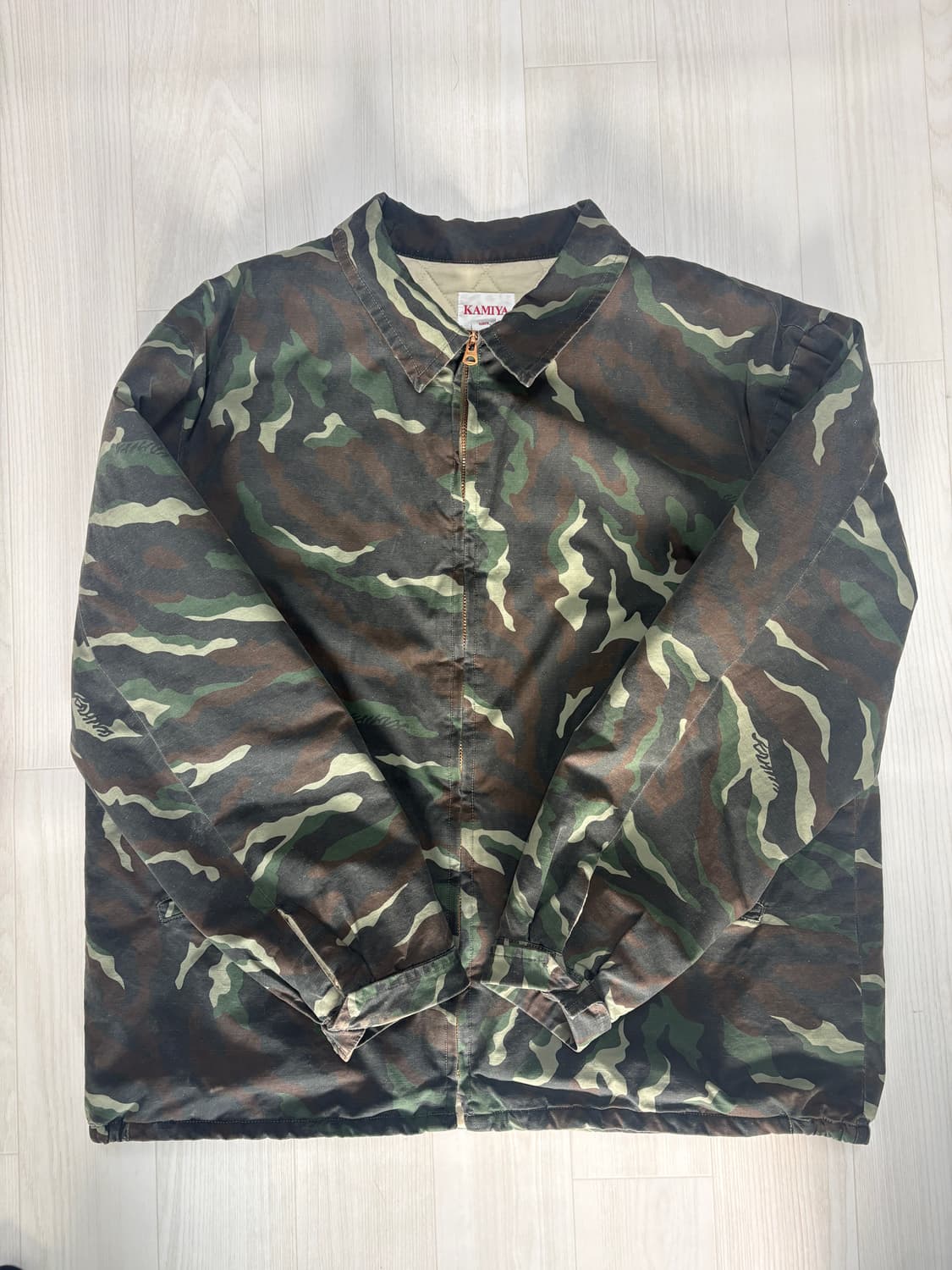 KAMIYA CAMOUFLAGE WASH JACKET 상품이미지2