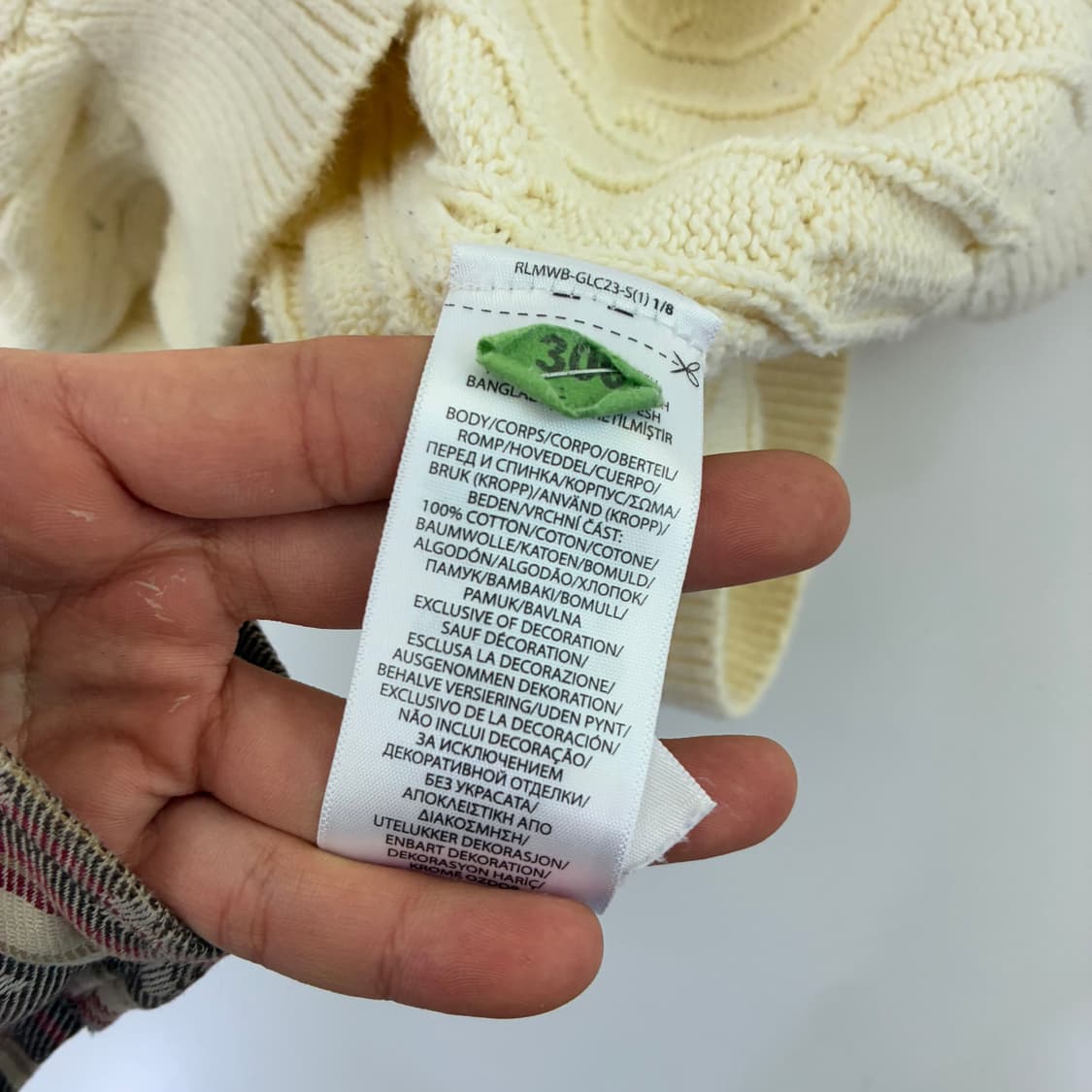 Polo  폴로 랄프로렌 자수 코튼 꽈배기 터틀넥 니트   상품이미지5