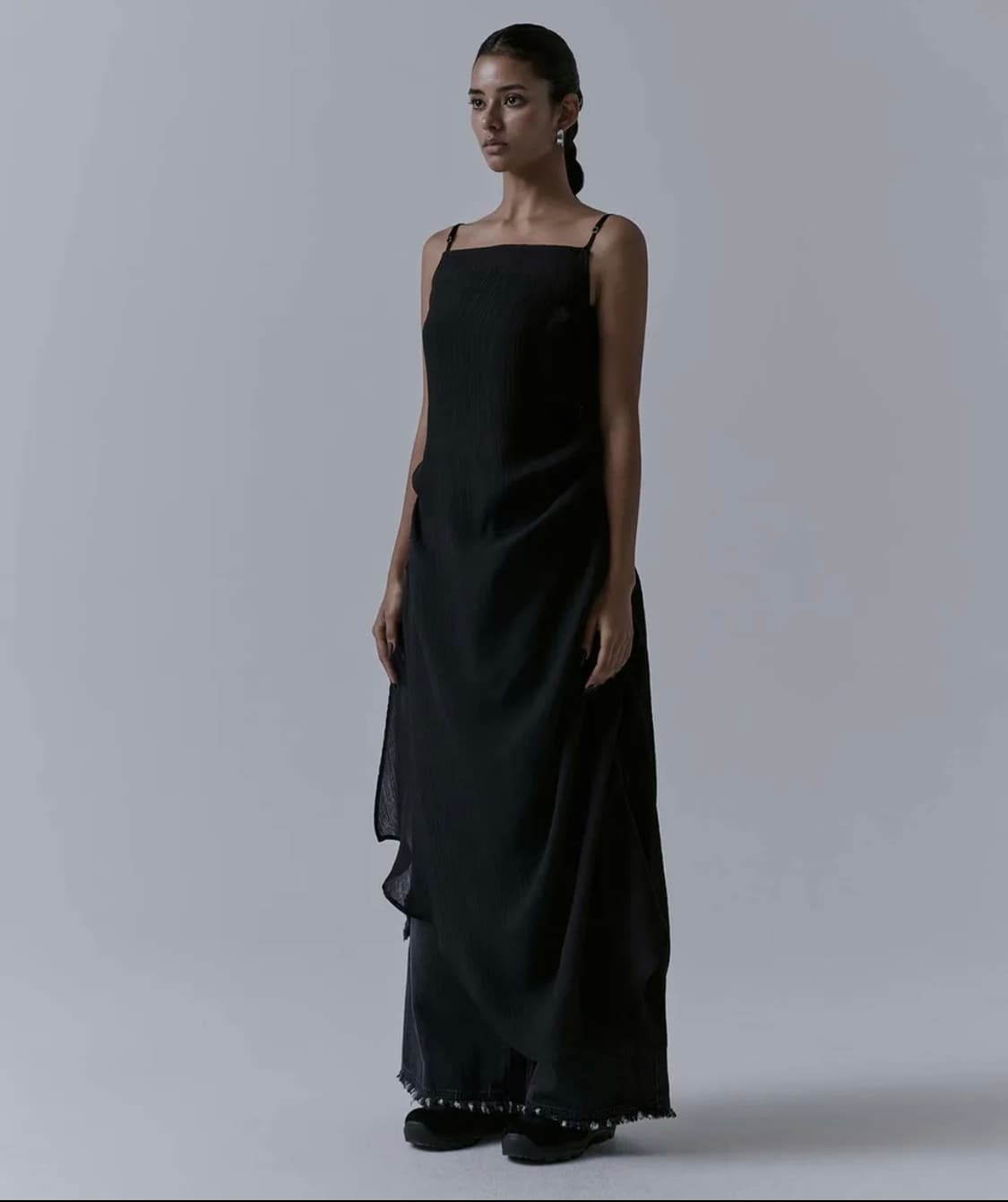 트리밍버드 Drape See-through Long One-piece 상품이미지2