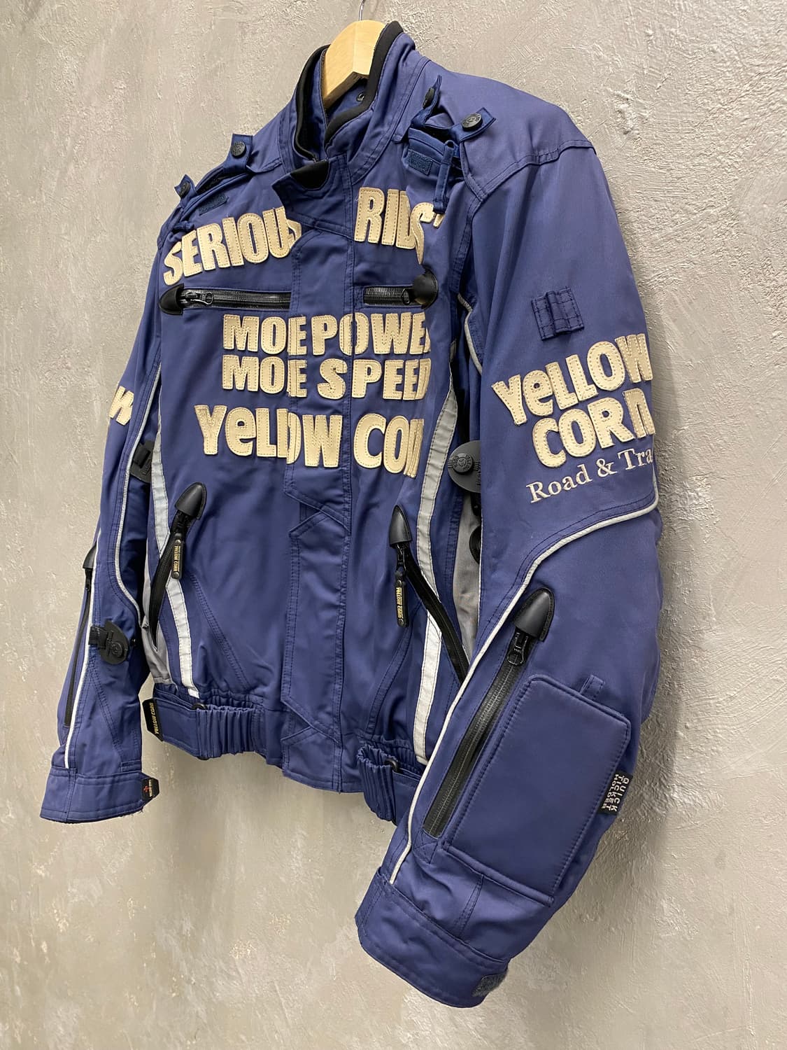 [L] Yellow Corn 옐로우 콘 빈티지 레이싱 자켓 상품이미지3