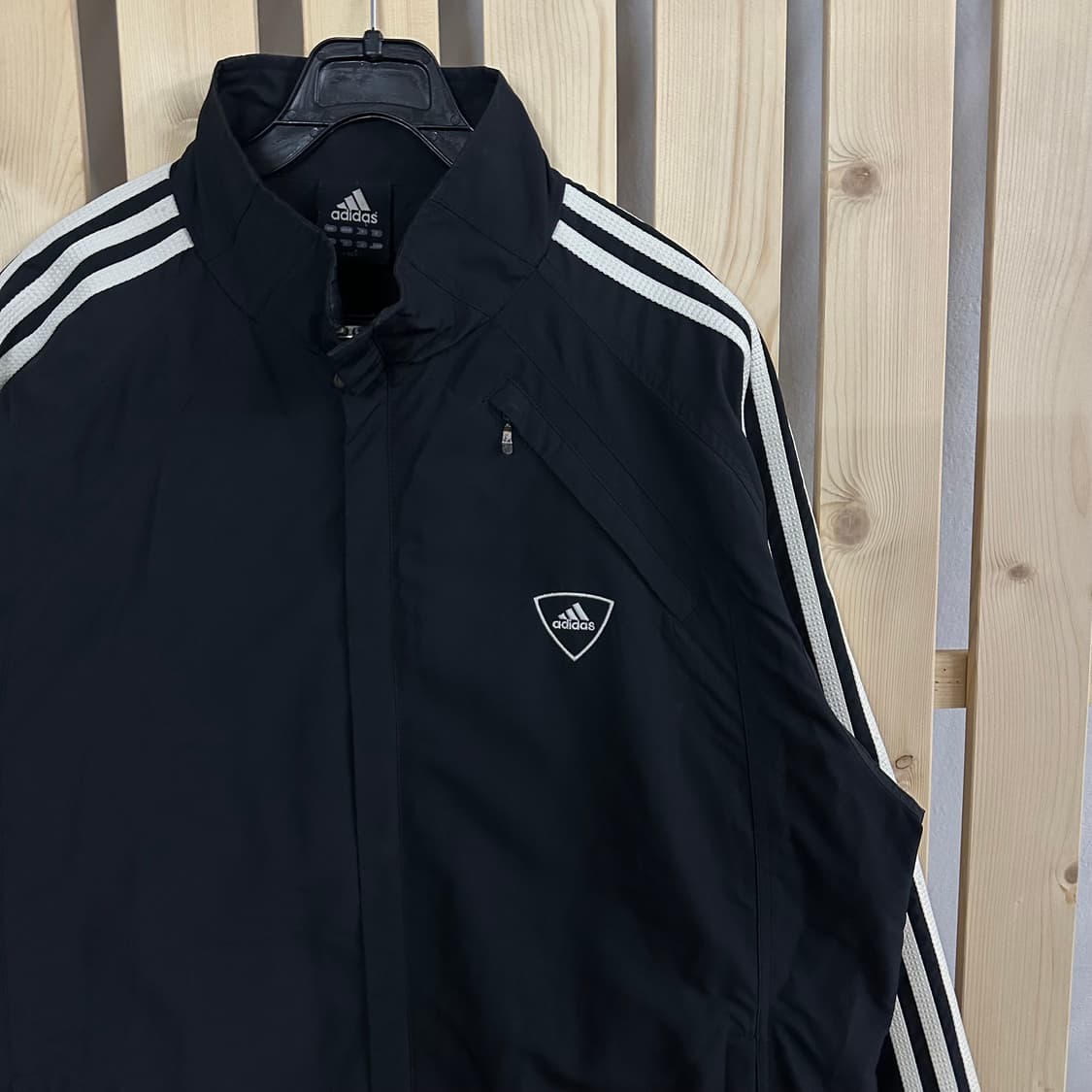 (XL) 아디다스 블랙 바람막이 자켓 상품이미지3