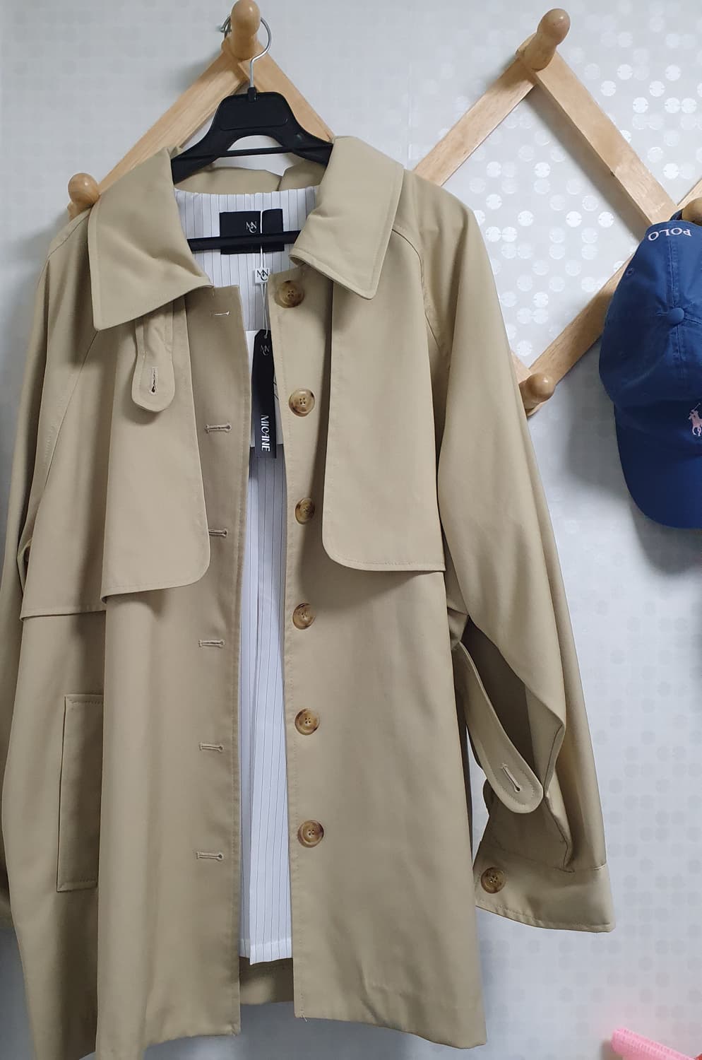 미케네 간절기 코트 상품이미지3