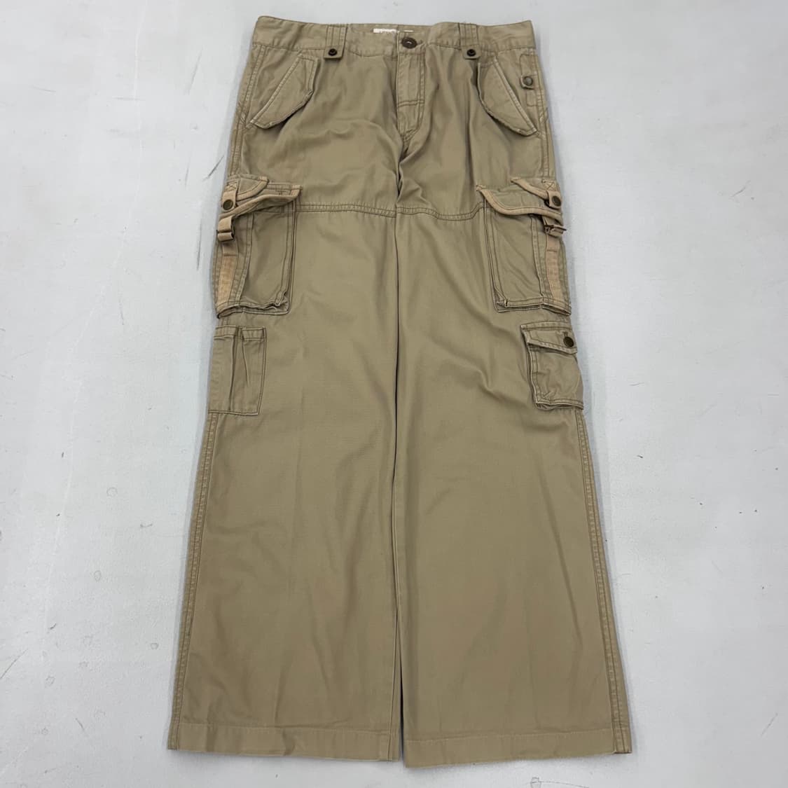 멀티포켓 Y2K 탄창 와이드 빈티지 디테일 카고팬츠 상품이미지2