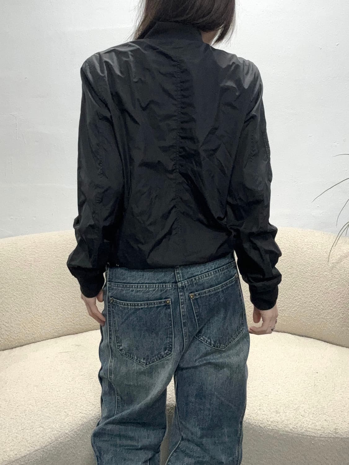 90s POLO 올드스쿨 나일론 ma-1 jk 상품이미지3