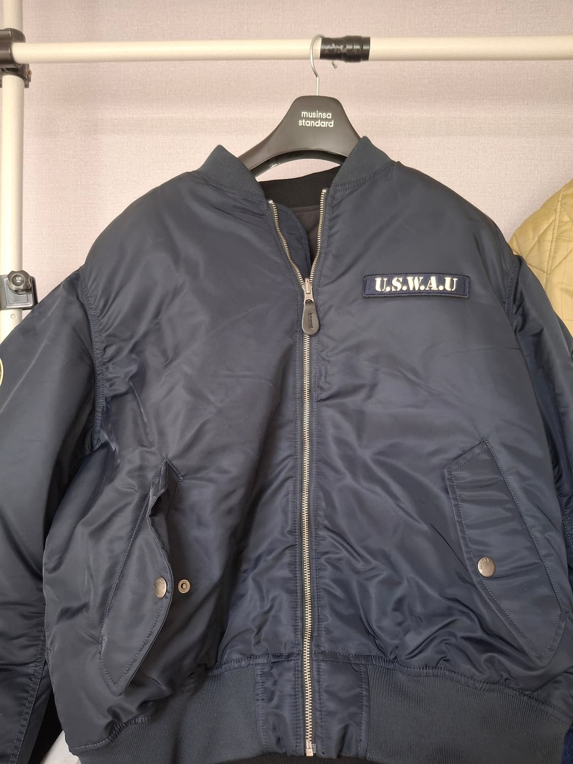 후아유 리버서블 ma-1자켓 xl 상품이미지2