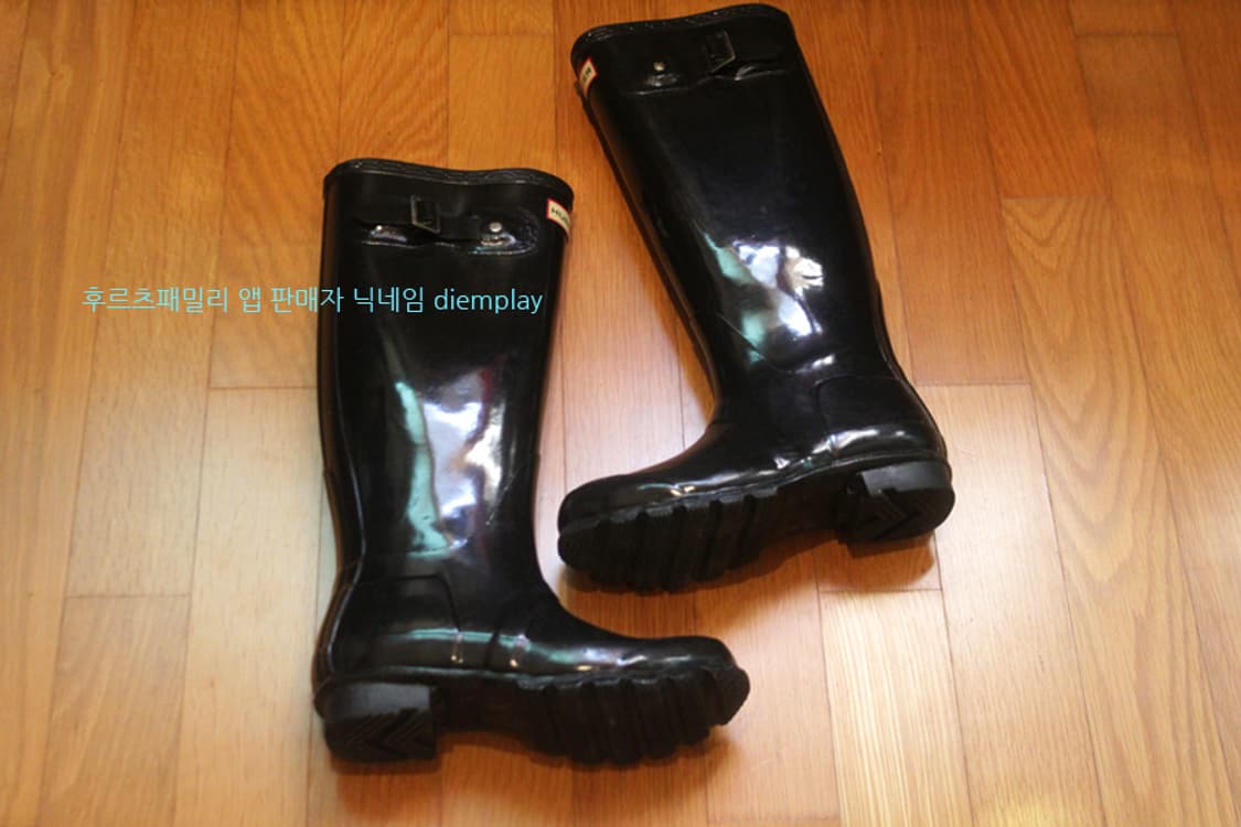 헌터레인부츠 EU36사이즈 글로스 롱부츠225 롱부츠230 장화225 상품이미지7