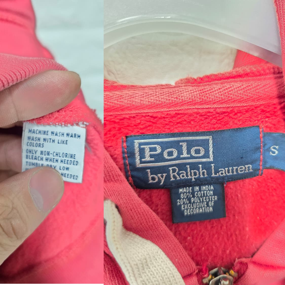 택포// 폴로 랄프로렌 후드 집업 M 상품이미지2