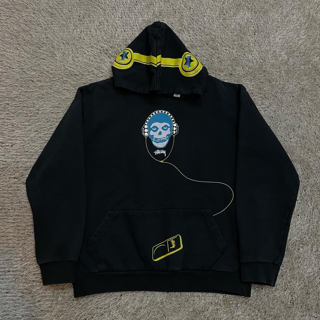 스투시(STUSSY) 스컬헤드 후드티 상품이미지2