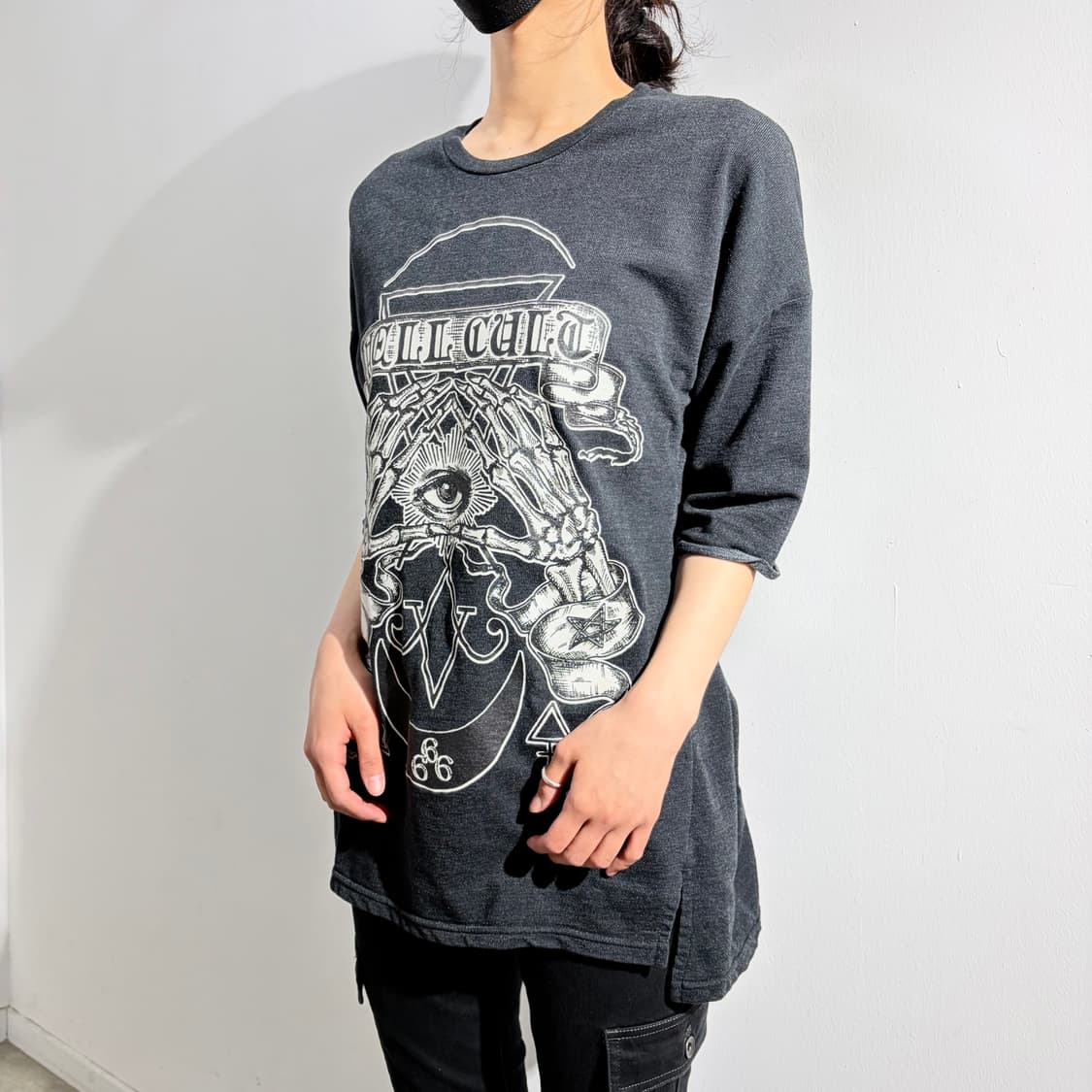 HELL CAT PUNKS 펑크 반팔 티셔츠 상품이미지1