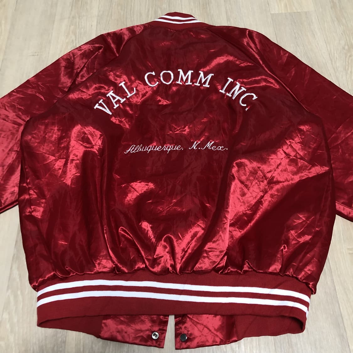 (XL) 90's U.S.A HARTWELL 하트웰 바시티자켓 스타디움 상품이미지6