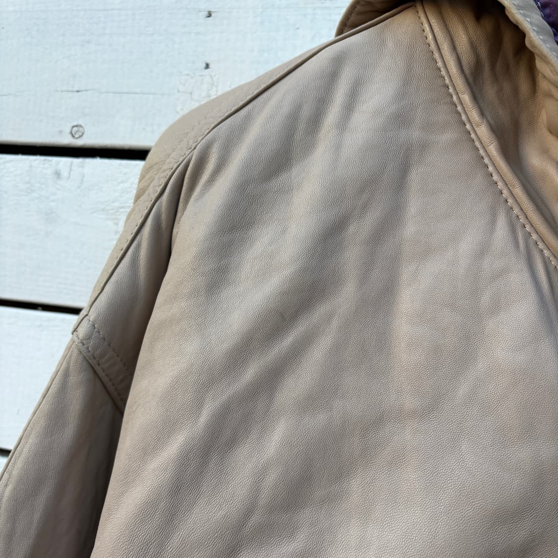 Issey Miyake Hai 이세이미야케 하이 레더 가죽 자켓 상품이미지2