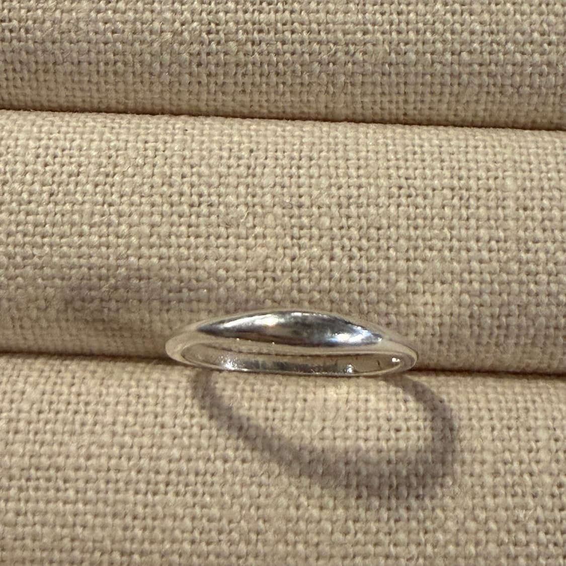 새상품 여성 굴곡 반지 은반지 실버링 상품이미지5