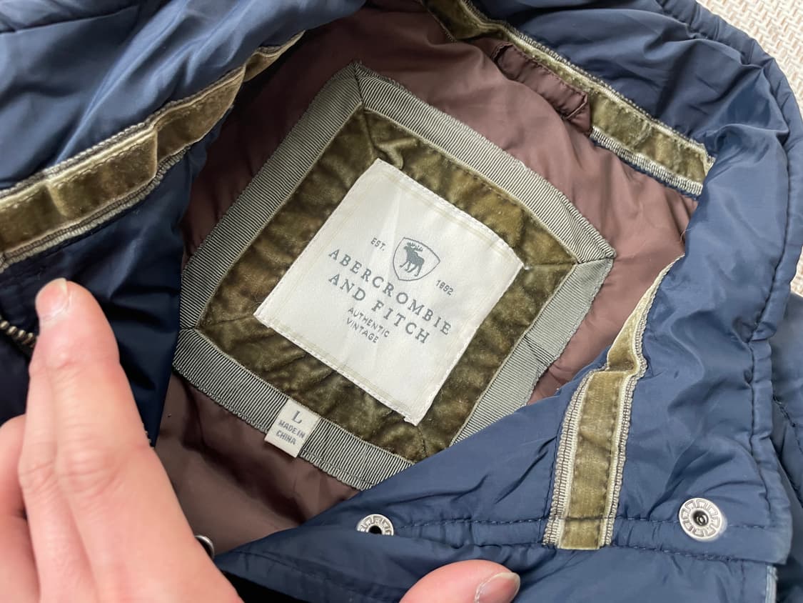 아베크롬비 네이비 패딩 베스트 J03717 상품이미지4