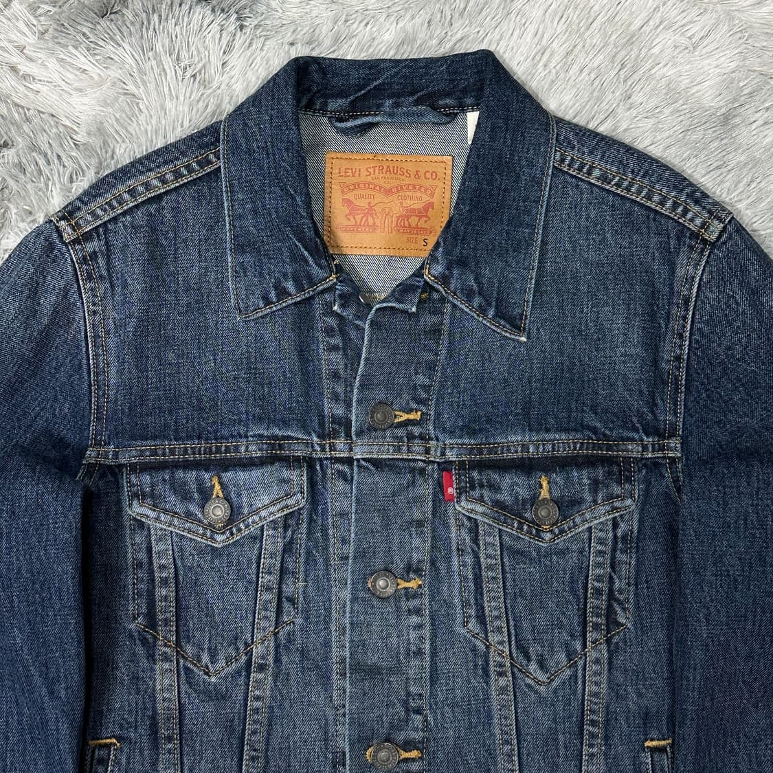 리바이스 유니크 데님 트러커 자켓  상품이미지2