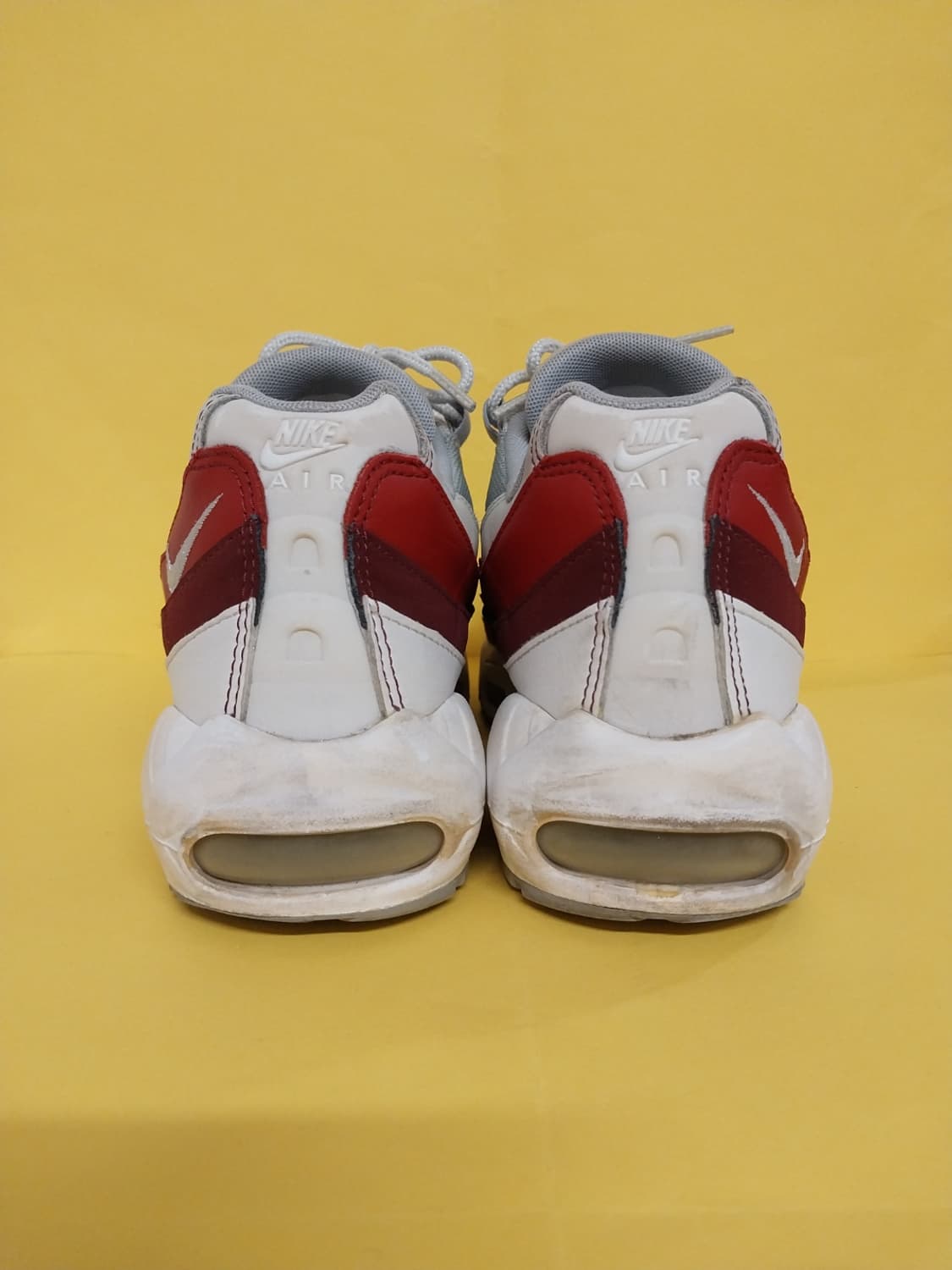 남성 나이키 에어맥스 95 퓨어레드 운동화 (270) 상품이미지4